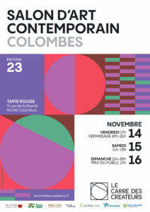 Lire la suite à propos de l’article Le 23 ème Salon d’Art Contemporain de Colombes  du 14 au 16 novembre 2025